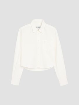 AMI Paris Women's Embossed Ami de Coeur Cotton Shirt