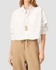 AMI Paris Women's Embossed Ami de Coeur Cotton Shirt - 4