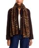 Amicale Amicale Cashmere Animal Print Scarf - 1