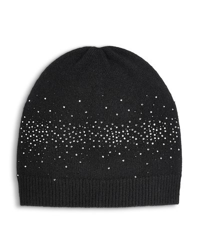 Amicale Amicale Embellished Cashmere Beanie