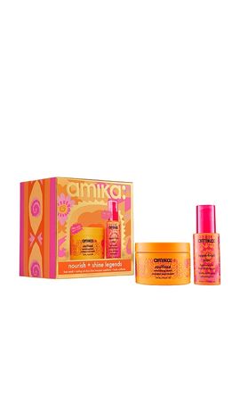 amika amika Nourish + Shine Legends Mask + Hair Oil Set