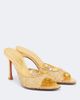 Amina Muaddi Amina Muaddi Alexa lamé lace mules - 1