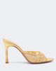 Amina Muaddi Amina Muaddi Alexa lamé lace mules - 4