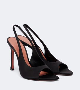 Amina Muaddi Amina Muaddi Alexa satin slingbacks