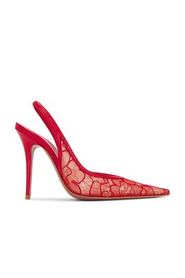 AMINA MUADDI AMINA MUADDI Anok 105 Lace Slingback Pump