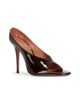 AMINA MUADDI AMINA MUADDI Anok 105 Patent Slipper Mule - 2
