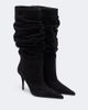 Amina Muaddi Amina Muaddi Anok suede mid-calf boots - 1