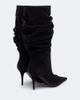 Amina Muaddi Amina Muaddi Anok suede mid-calf boots - 3