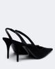 Amina Muaddi Amina Muaddi Anok suede slingback pumps - 4