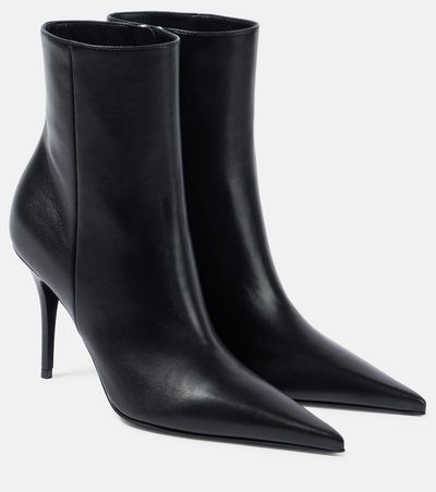 Amina Muaddi Amina Muaddi Barbara 90 leather boots