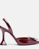Amina Muaddi Amina Muaddi Begum 95 patent leather slingback pumps - 4