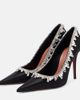 Amina Muaddi Amina Muaddi Begumissima 105 embellished satin pumps - 4