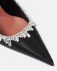 Amina Muaddi Amina Muaddi Begumissima 105 embellished satin pumps - 5