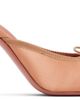Amina Muaddi Amina Muaddi Beige Lila Slipper 95 Heels - 1