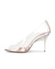 AMINA MUADDI AMINA MUADDI Bianca 95 Glass Peep Toe Pump - 5