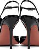 Amina Muaddi Amina Muaddi Black Adut Heeled Sandals - 2