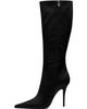 Amina Muaddi Amina Muaddi Black Barbara 105 Tall Boots - 3