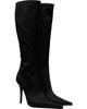 Amina Muaddi Amina Muaddi Black Barbara 105 Tall Boots - 4