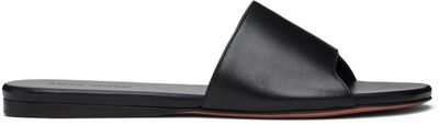 Amina Muaddi Amina Muaddi Black Bianca Sandals