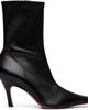 Amina Muaddi Amina Muaddi Black Jamie Stretch 80 Boots - 1
