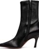 Amina Muaddi Amina Muaddi Black Jamie Stretch 80 Boots - 3