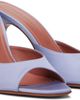 Amina Muaddi Amina Muaddi Blue Alexa Slipper 95 Heeled Sandals - 4
