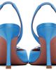 Amina Muaddi Amina Muaddi Blue Camelia Sling 90 Heels - 2