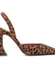 Amina Muaddi Amina Muaddi Brown & Black Holli 95 Sling Heels - 1
