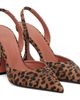 Amina Muaddi Amina Muaddi Brown & Black Holli 95 Sling Heels - 4