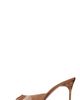 Amina Muaddi Amina Muaddi Brown Alexa Glass Slipper 95 Heeled Sandals - 3