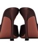 Amina Muaddi Amina Muaddi Brown Alexa Slipper 105 Heeled Sandals - 2
