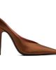 Amina Muaddi Amina Muaddi Brown Anok 105 Mule Heels - 1