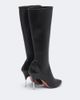 Amina Muaddi Amina Muaddi Bruna leather knee-high boots - 4