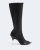 Amina Muaddi Amina Muaddi Bruna leather knee-high boots - 5