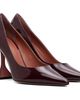 Amina Muaddi Amina Muaddi Burgundy Ami Pump 95 Heels - 4