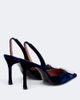 Amina Muaddi Amina Muaddi Camelia crystal-embellished slingback pumps - 4