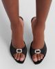 Amina Muaddi Amina Muaddi Camelia embellished satin mules - 2