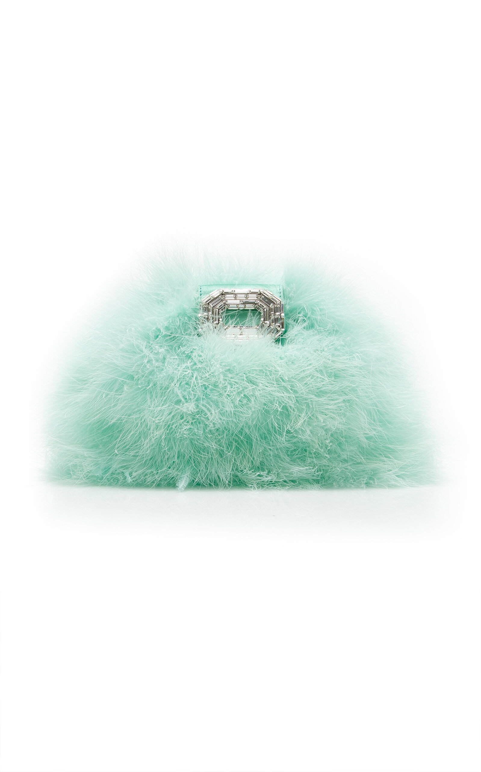 Amina Muaddi Amina Muaddi Camelia Feather Bag