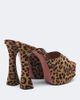 Amina Muaddi Amina Muaddi Dalida calf hair platform mules - 4