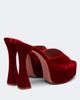 Amina Muaddi Amina Muaddi Dalida velvet mules - 3