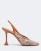 Amina Muaddi Amina Muaddi Dolly crystal embellished slingback pumps - 5