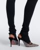 Amina Muaddi Amina Muaddi Felicia embellished mesh slingback pumps - 2