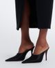 Amina Muaddi Amina Muaddi Felicia satin mules - 2