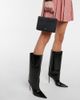 Amina Muaddi Amina Muaddi Fiona patent leather knee-high boots - 4