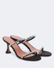 Amina Muaddi Amina Muaddi Gigi crystal-embellished satin mules - 1