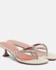 Amina Muaddi Amina Muaddi Gigi embellished canvas thong sandals - 1