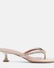 Amina Muaddi Amina Muaddi Gigi embellished canvas thong sandals - 5