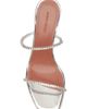 Amina Muaddi Amina Muaddi Gilda Crystal Strap Slide Sandal - 5
