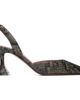 Amina Muaddi Amina Muaddi Gray Holli Sling 70 Heels - 1