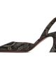 Amina Muaddi Amina Muaddi Gray Holli Sling 70 Heels - 3